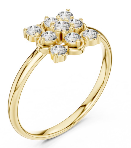 Bague minimaliste petite tige