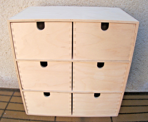 Boîte rangement bois - rangement, en