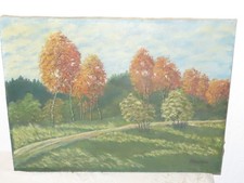 Tableau Paysage de Forêt Avec