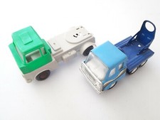 2 Camions - 1 Toupie à Béton en Tôle 12 cm et 1 Henschel en Plastique 15 cm