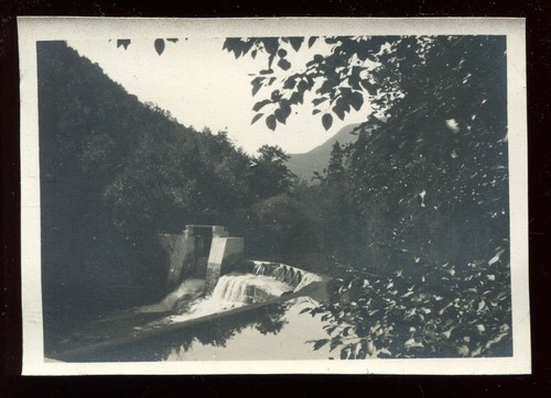1926 photo ancienne - ., barrage
