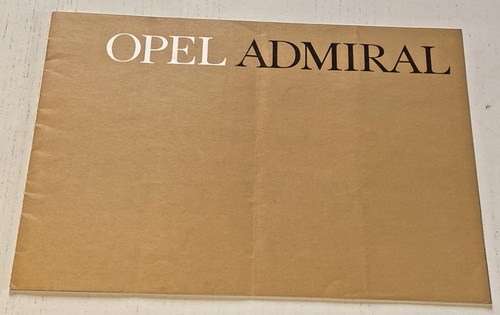 Brochure publicitaire opel - brochure,