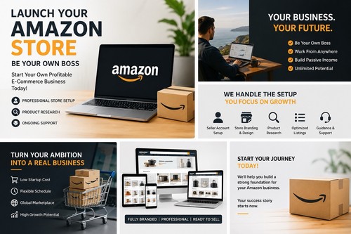 Launch your own amazon store - own,