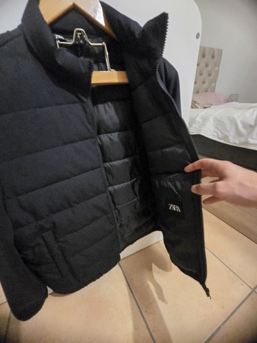 Zara veste doudoune noire