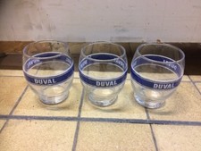 Lot 3 Verres Pastis Duval