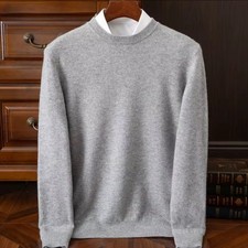 Pull Cachemire Homme Col Rond