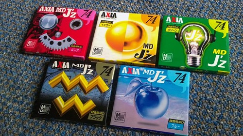 Minidisc axia z color - minidisc,