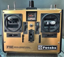 Émetteur Vintage Futaba RC FP-T6FG/K Non Testé