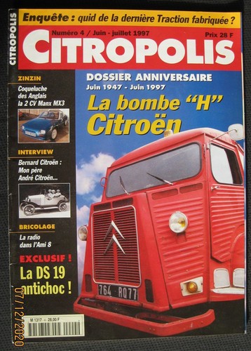 Citroen citropolis 4 - 4, juin