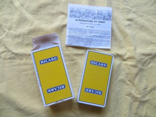 Ricard jeu tarot cartes - ricard,