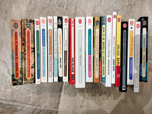 Lot livres poche - 20,