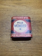 Pile plate classique neuve