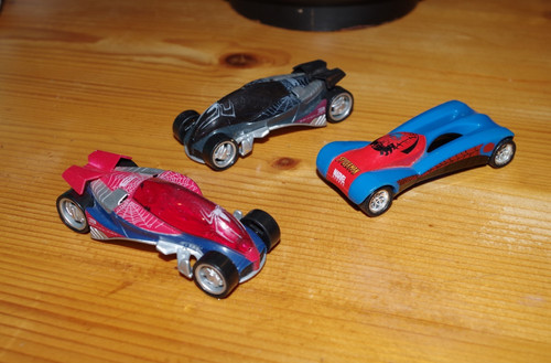 Majorette spiderman lot 3 - spiderman,