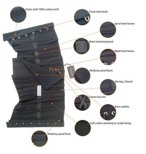 Serre taille corset pour homme