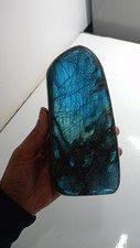 1260g  BLOC A POSER LABRADORITE Madagascar Massage Lithothérapie pierre 