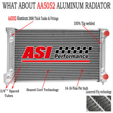 Aluminium Radiateur Pour