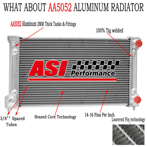 Aluminium radiateur pour - radiateur,