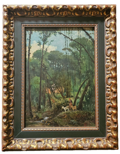 Tableau ancien huile sur - ancien,