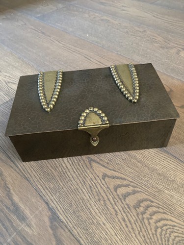 Ancienne boite coffret art - boite, ou