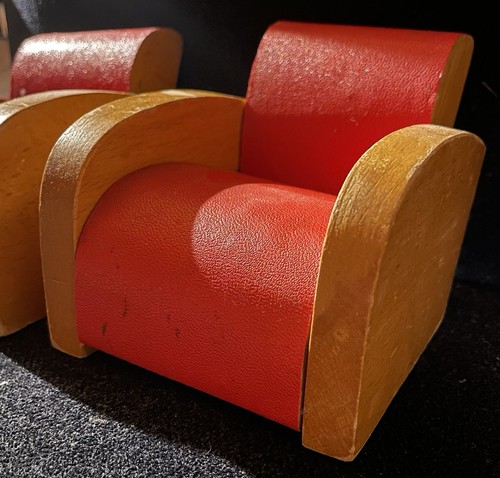 Paire fauteuils art déco - de,