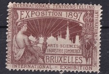 BELGIQUE vignette cinderella