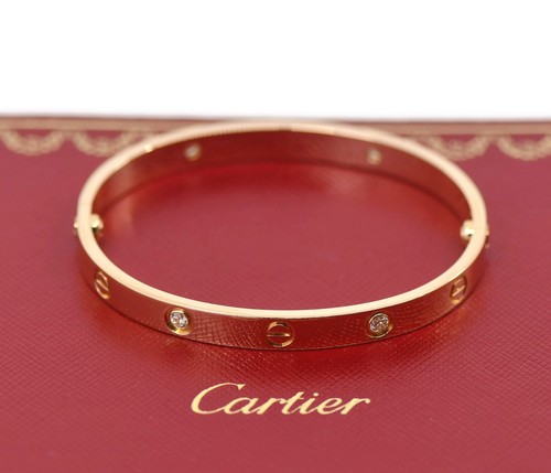 Cartier diamond 18k - diamond, rose