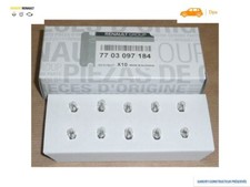 10 Ampoules compteur tableau