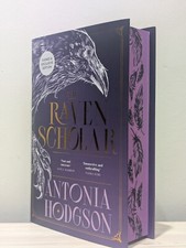 Signed-1st Edition-The Raven Scholar by Antonia Hodgson-Sprayed Edge-New