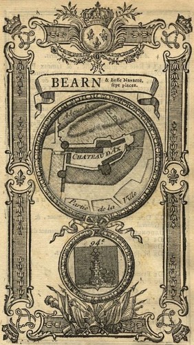 Pyrénées chateau bearn - chateau, d'ax