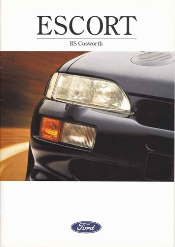 Catalogue brochure ford - ford, escort