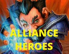 World of Warcraft WoW TCG Every Alliance Foil / Nonfoil Hero CHOOSE YOUR CARDS!