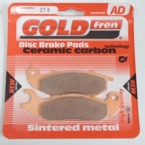 Plaquette frein gold - de, fren
