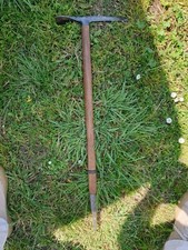 PIOLET ANCIEN J CHARLET CHAMONIX ALPINISME ESCALADE GLACE HACHE DEBUT XXeS 