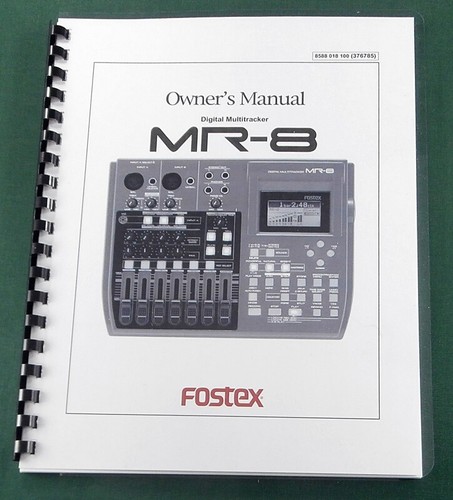 Fostex instruction - fostex,