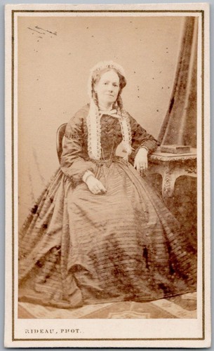 Cdv 1870 femme - normande, en