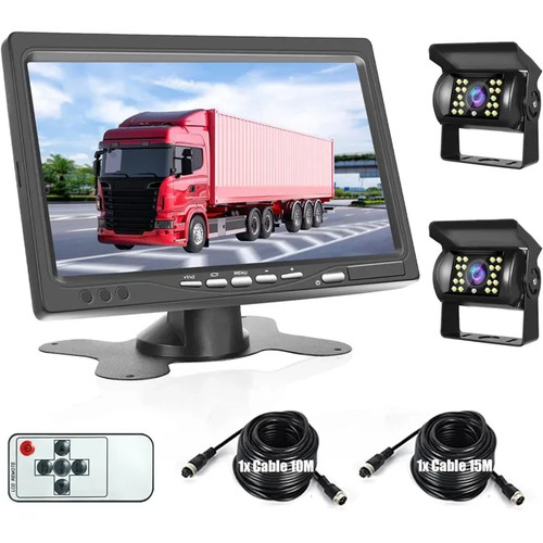 Caméra recul double - double, 7''