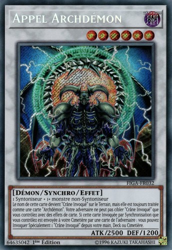 Appel archd mon - yu-gi-oh, archd�mon