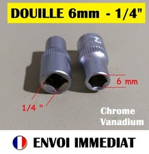 1x DOUILLE 6MM - 1/4"