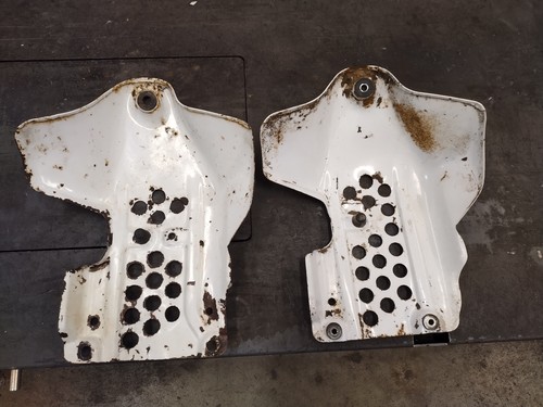 1989 honda nx125 skidplate - 1989, oem