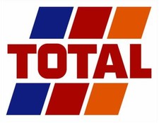 TOTAL Sticker  vinyle  laminé