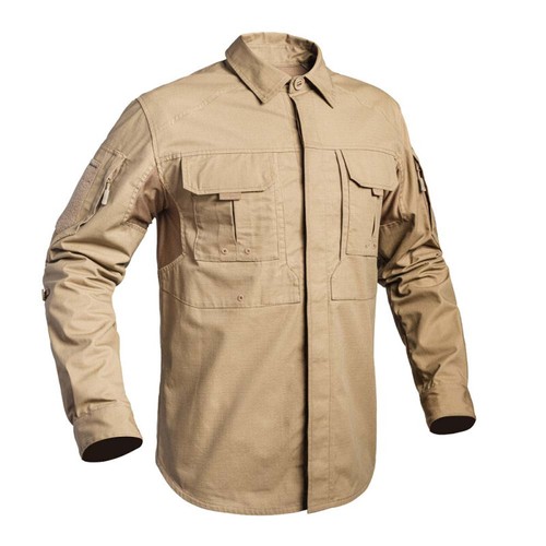 Chemise combat fighter tan - chemise,