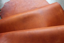 Cuir Naturel, Lederstück, Vierge, Épais, Ancien Cognac Braun Whisky