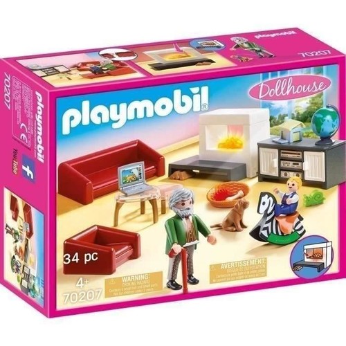 Playmobil 70207 salon avec - playmobil,