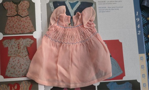 Poupée ancienne robe bleuette - ancienne,