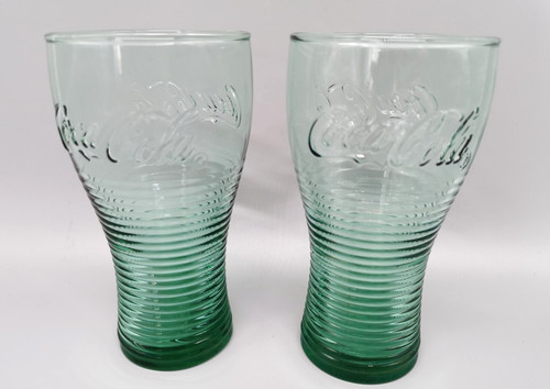 Lot verres vert - de,