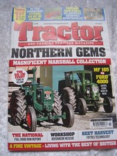 TRACTOR MAGAZINE JUL 2017 MARSHALL COLLECTION MF 40 LOADER FIT FORDSON ROTOVATOR