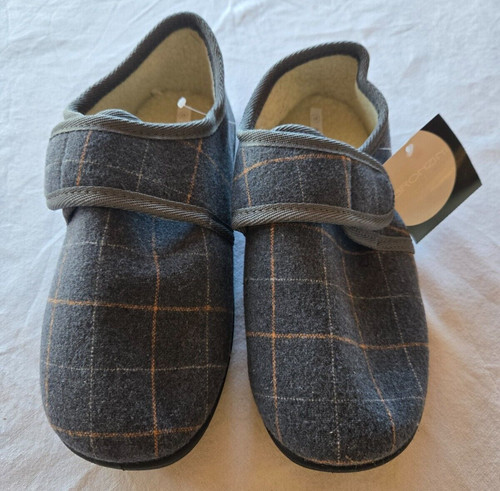 Chaussons charentaises gris - chaussons/charentaises,
