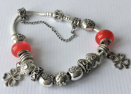 Bracelet pandora charms - bracelet, +13