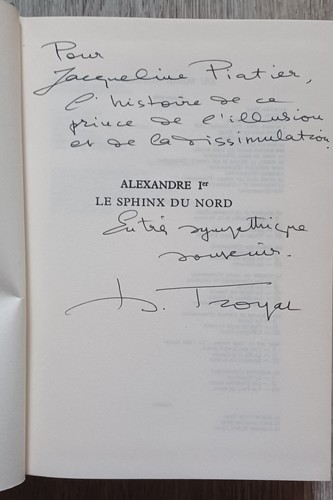 Henri troyat alexandre 1er - alexandre,