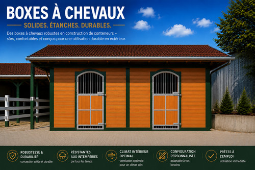 Box chevaux m - box,